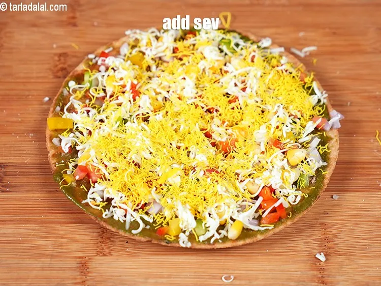 Step 15 – Add 1 tbsp sev.