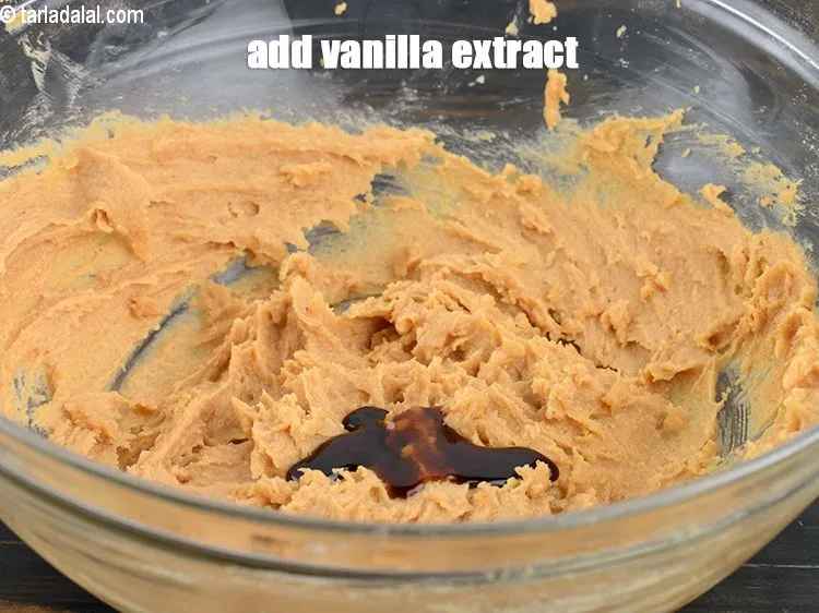 Step 16 – Add 1 tsp <a href="https://www.tarladalal.com/glossary-vanilla-extract-1248i">vanilla extract</a>.