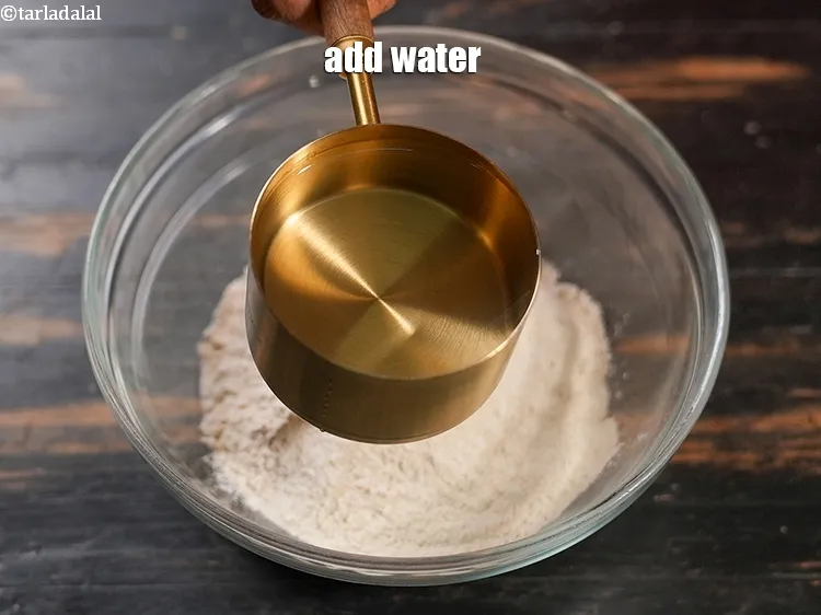 Step 15 – Add approx. 1&frac14; cups of water.