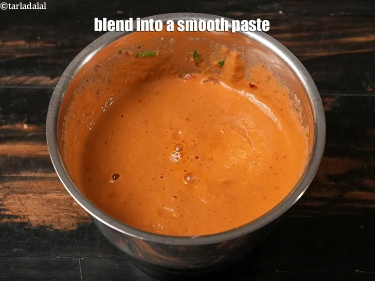 Step 15 – Blend into a smooth paste.