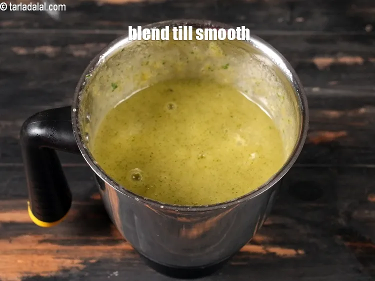 Step 15 – Blend till smooth.