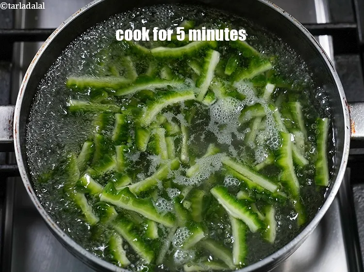 Step 15 – Cook on medium flame for 5 minutes.