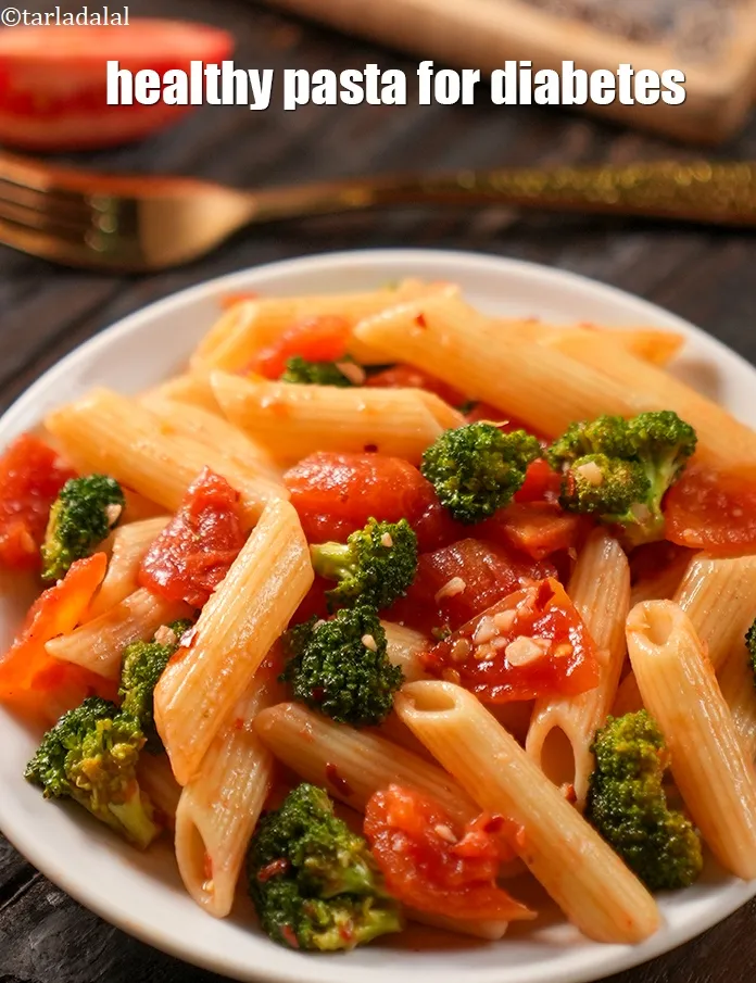 Step 15 – Serve <strong>chunky tomato pasta recipe | healthy pasta for diabetes | tomato basil pasta |</strong> …