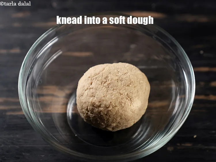 Step 15 – Knead into a soft dough.