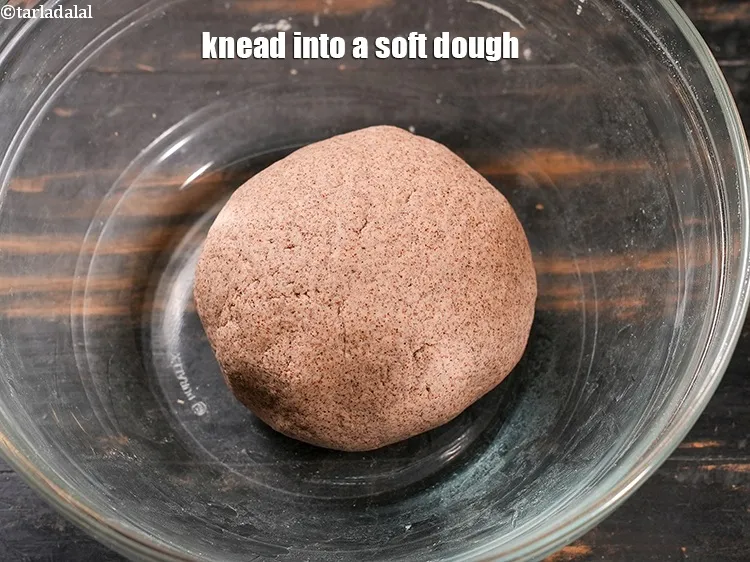 Step 15 – Knead into a soft dough.