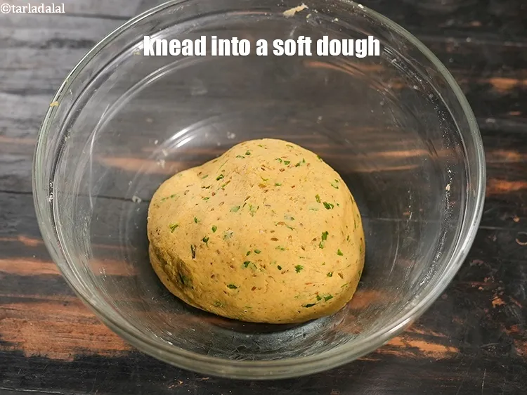 Step 15 – Knead into a soft dough.