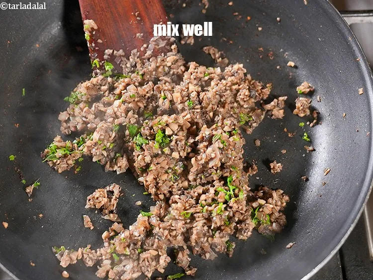 Step 16 – Mix well.