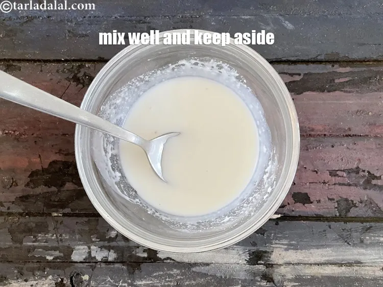 Step 16 – Mix well and keep aside.&nbsp;