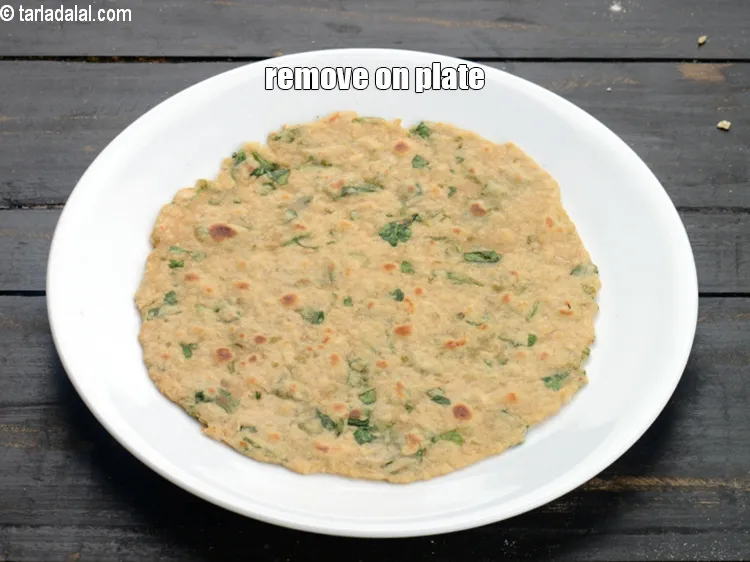 Step 15 – Remove on a plate.