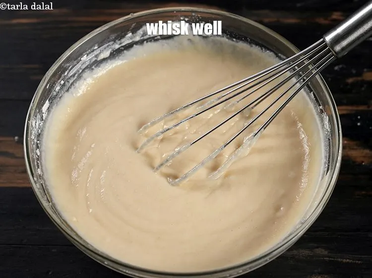 स्टेप 15 – अच्छी तरह फेंटें।