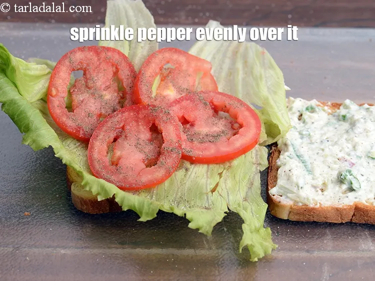 Step 15 – Sprinkle pepper evenly over it.&nbsp;