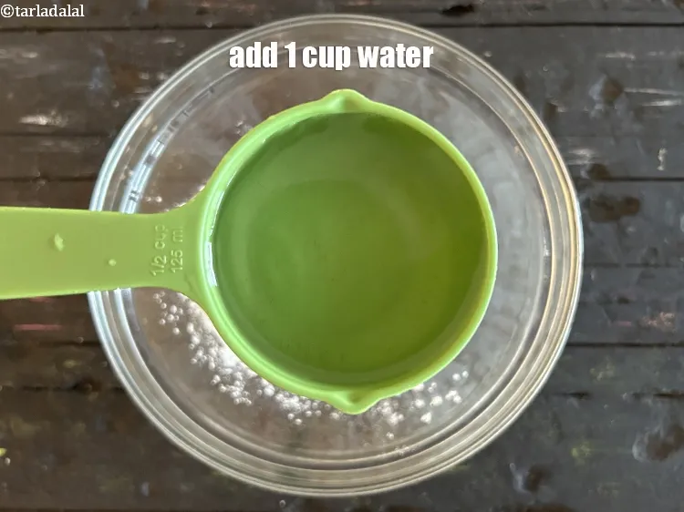 Step 15 – Add <strong>1&nbsp;cup</strong> of water.