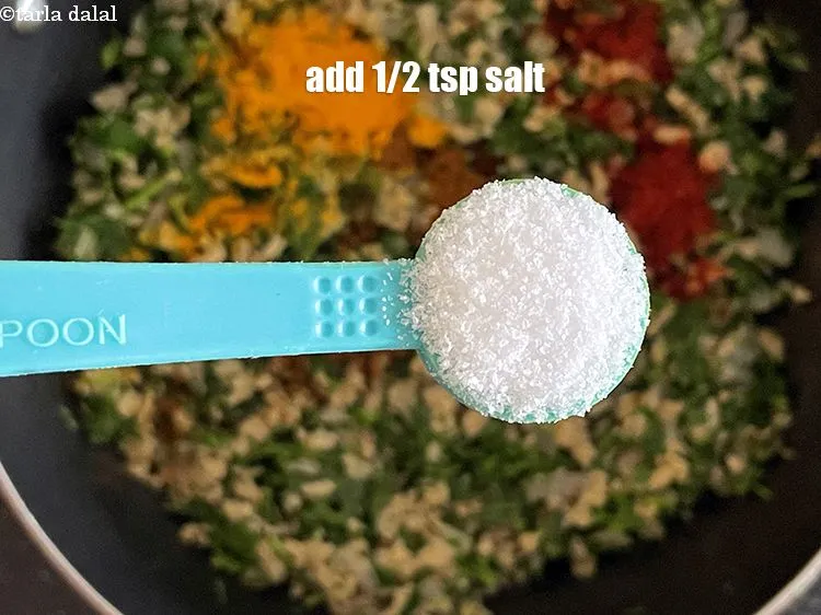 Step 20 – Add salt to taste. We added xx tsp salt.