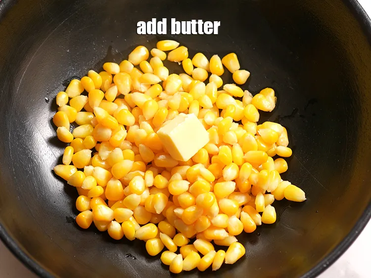 Step 24 – Add &frac12; tbsp&nbsp;butter.