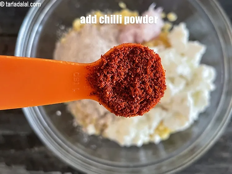 Step 23 – Add&nbsp;<meta charset="UTF-8" />1 tsp&nbsp;<a href="glossary-chilli-powder-red-chilli-powder-339i">chilli powder</a>.