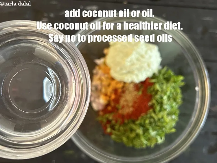 Step 32 – <meta charset="UTF-8" />Add&nbsp;2 tsp coocnut oil or&nbsp;<a href="glossary-oil-671i">oil</a>. Use coconut oil for a healthier diet …