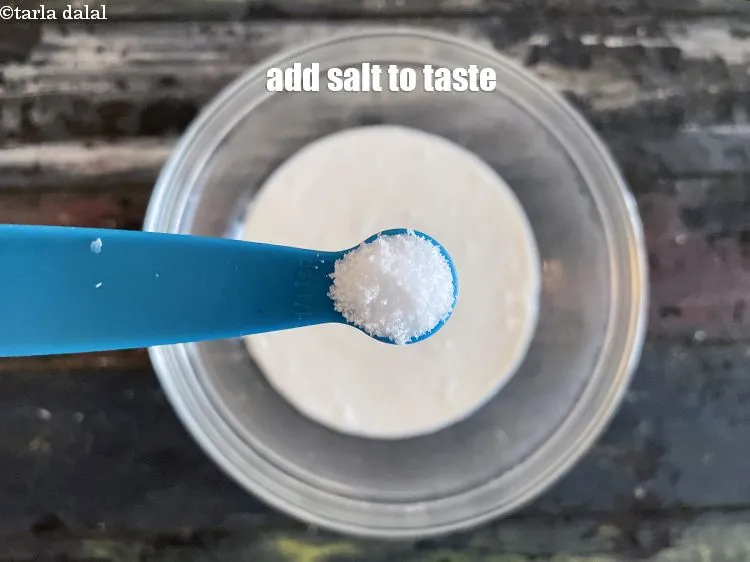 Step 15 – Add salt to taste. We added 1/4&nbsp;tsp salt.