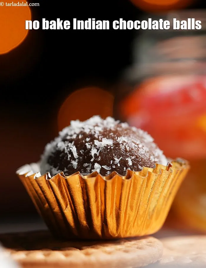 Step 15 – Serve <strong><span style="font-size:11pt"><span style="font-family:Calibri,sans-serif">homemade chocolate balls recipe | no bake chocolate balls | 5 ingredient …