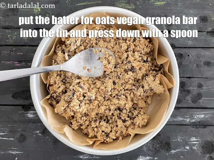 Step 23 – Put the mixture into it and using your palm or spoon press it out to …