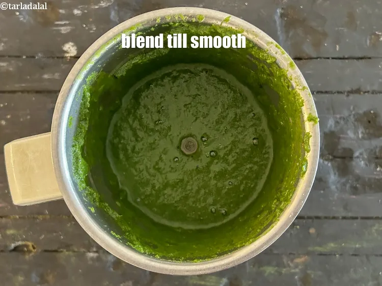 Step 25 – Blend till smooth.
