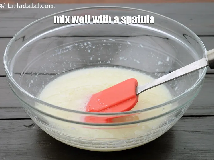 Step 15 – Mix it well with a spatula. Keep aside.&nbsp;