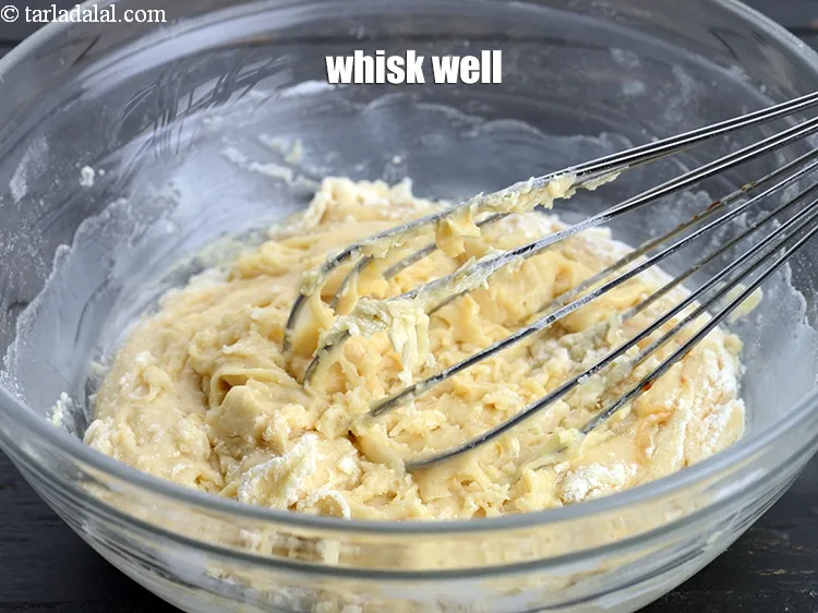Step 17 – Whisk well.