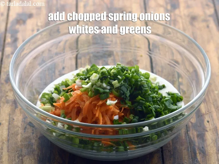 Step 14 – Add chopped spring onions whites and greens. They give a nice bite to the <strong>high …