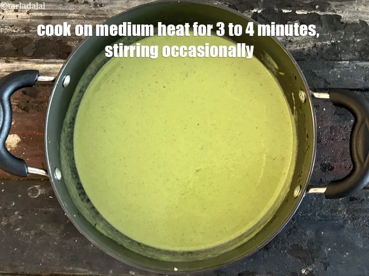 स्टेप 16 – मध्यम आंच पर बीच-बीच में हिलाते हुए, ३ से ४ …