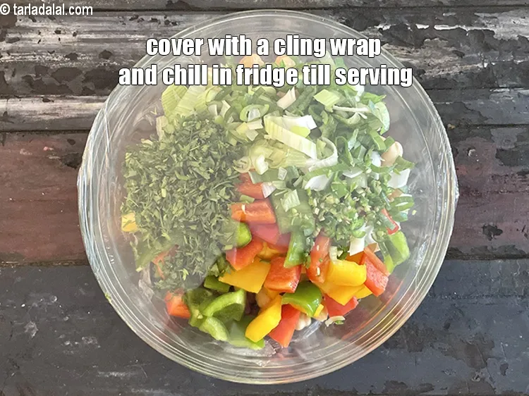 Step 22 – <meta charset="UTF-8" />Cover with a cling wrap and chill in the fridge till serving.&nbsp;