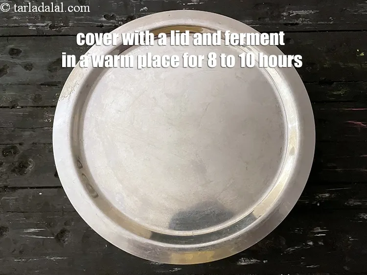 Step 19 – Cover it with a lid and allow it to ferment in a warm place for …