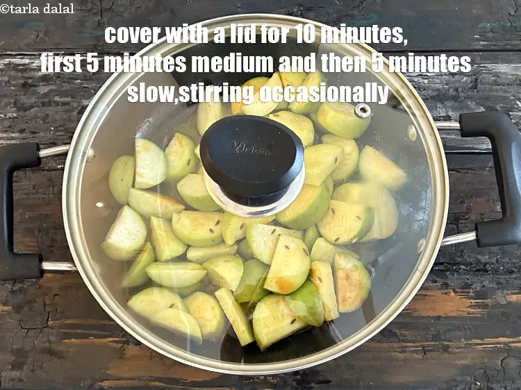 Step 15 – Cover with a lid and cook&nbsp;for 10 minutes, &nbsp;first 5 minutes on medium and then …