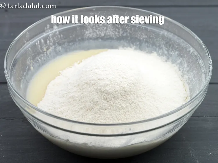 Step 15 – This is how it&nbsp;looks after sieving.