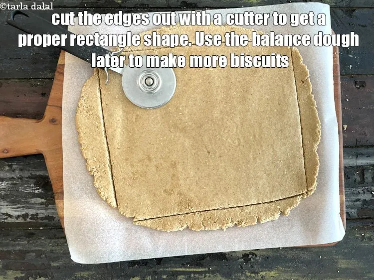 Step 15 – Cut the edges out to get a proper rectangle shape. We will use the edges …