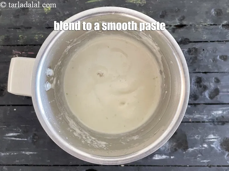 Step 15 – Blend&nbsp;to a smooth paste.