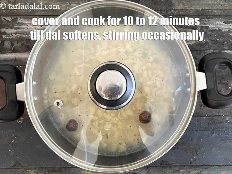 Step 31 – Cover and cook on a medium flame for 10 to 12 minutes, or till the …