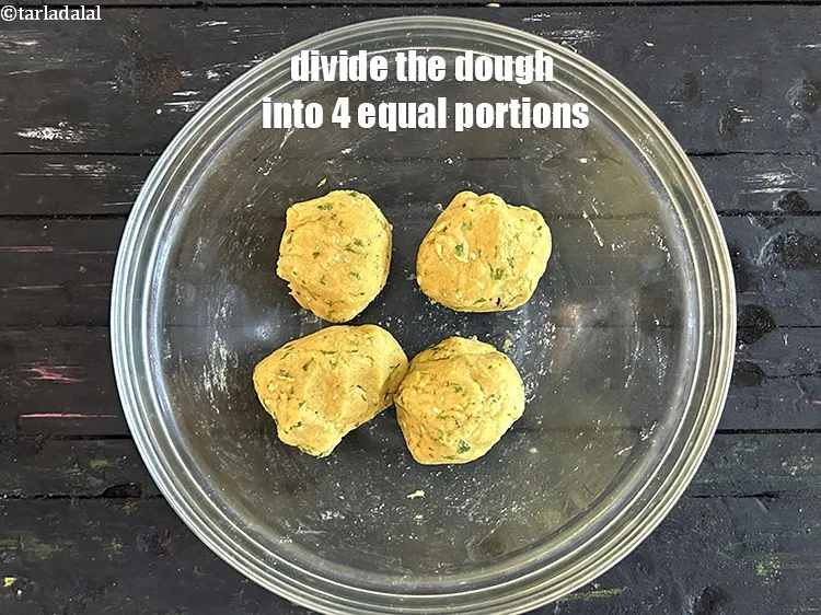 Step 24 – To make <strong>moong dal khakhra recipe |&nbsp;moong dal papdi | healthy non-fried moong dal crispy …