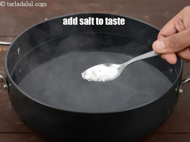 Step 17 – Add&nbsp;salt.