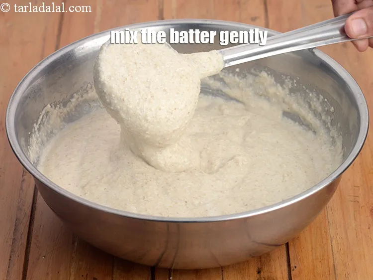 Step 23 – Ensure to mix the batter gently after adding the fruit salt. Do not mix the …