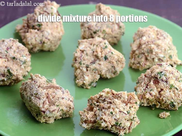 Step 15 – Divide the mixture into 8 equal portions.