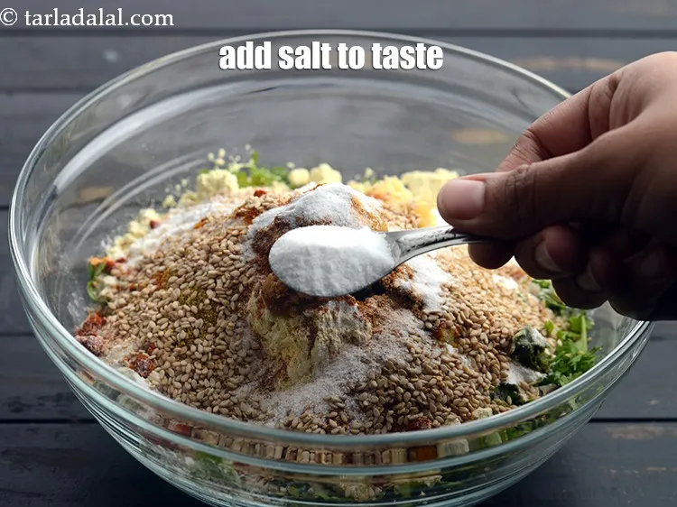 Step 15 – Add salt to taste.