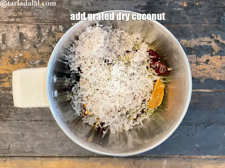 Step 33 – Add&nbsp;<meta charset="UTF-8" />2 tbsp&nbsp;<a href="glossary-grated-dry-coconut-2272i">grated dry coconut (kopra)</a>.