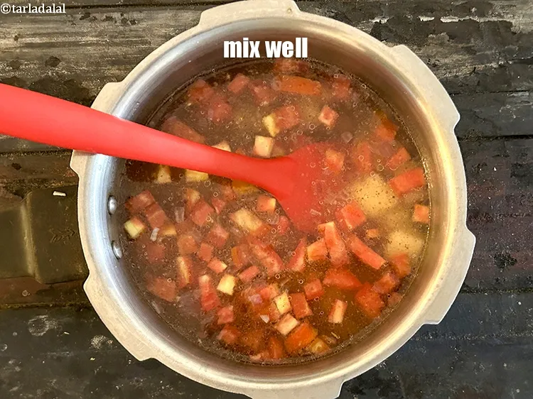 Step 18 – Mix well.