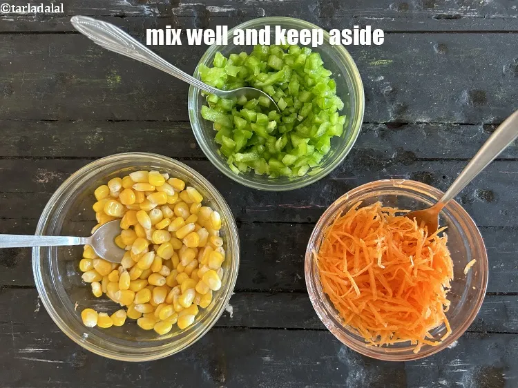 Step 23 – Mix well and keep aside.