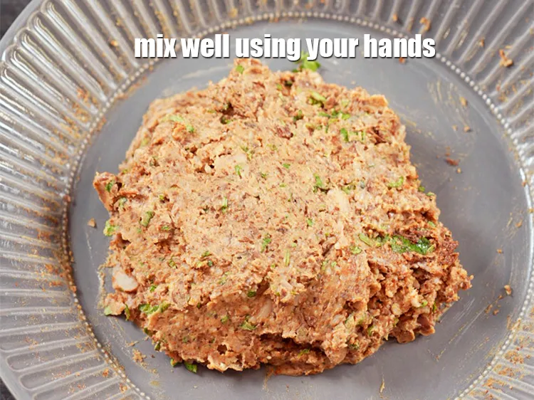 Step 19 – Mix very well using your hands.&nbsp;