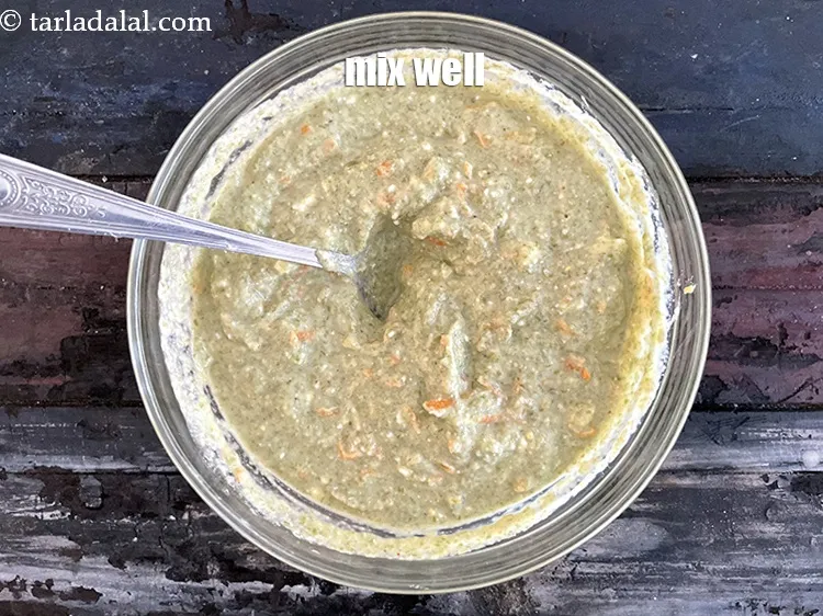 Step 22 – Mix well and keep aside.