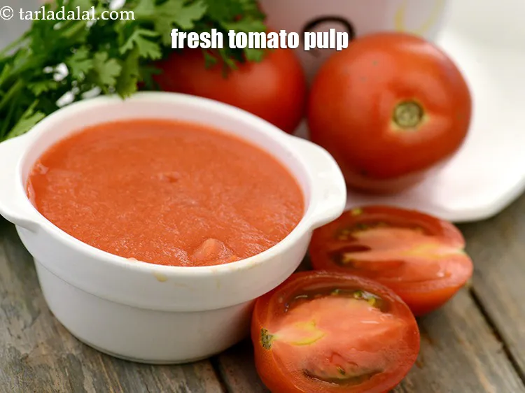 Step 15 – Learn how ot make<a href="https://www.tarladalal.com/fresh-tomato-pulp-22788r" target="_blank"> fresh tomato pulp</a> in detail&nbsp;