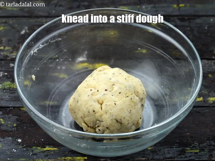Step 17 – Knead into a stiff dough. Do not keep the dough aside for too long it …