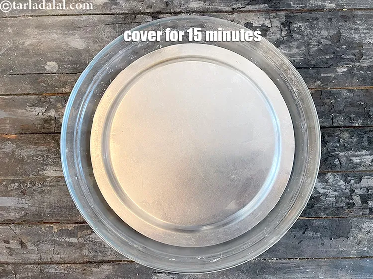 Step 15 – <p>Cover for 15 minutes.</p>
