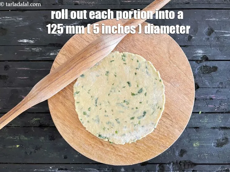 Step 16 – <meta charset="UTF-8" /> Roll out each portion of the dough into a circle of 125 …