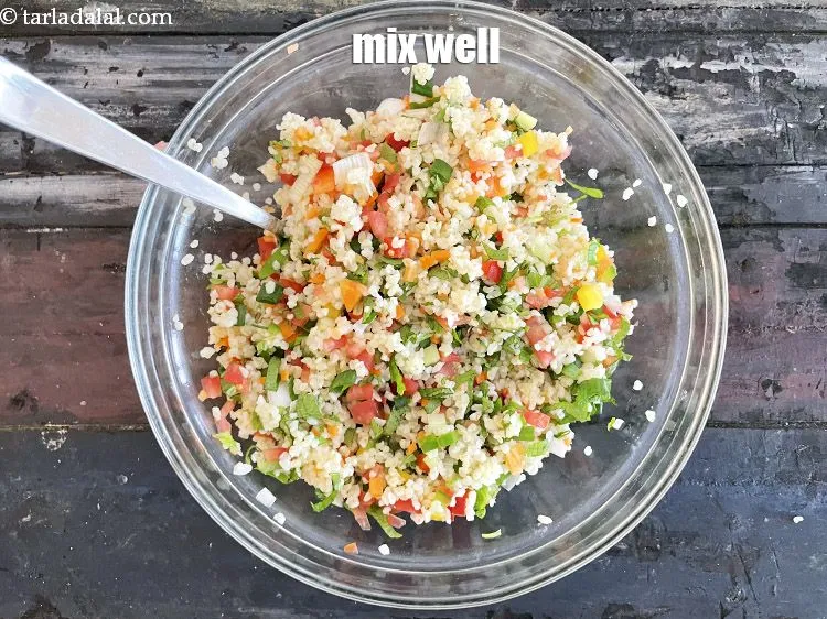 Step 23 – Mix well.